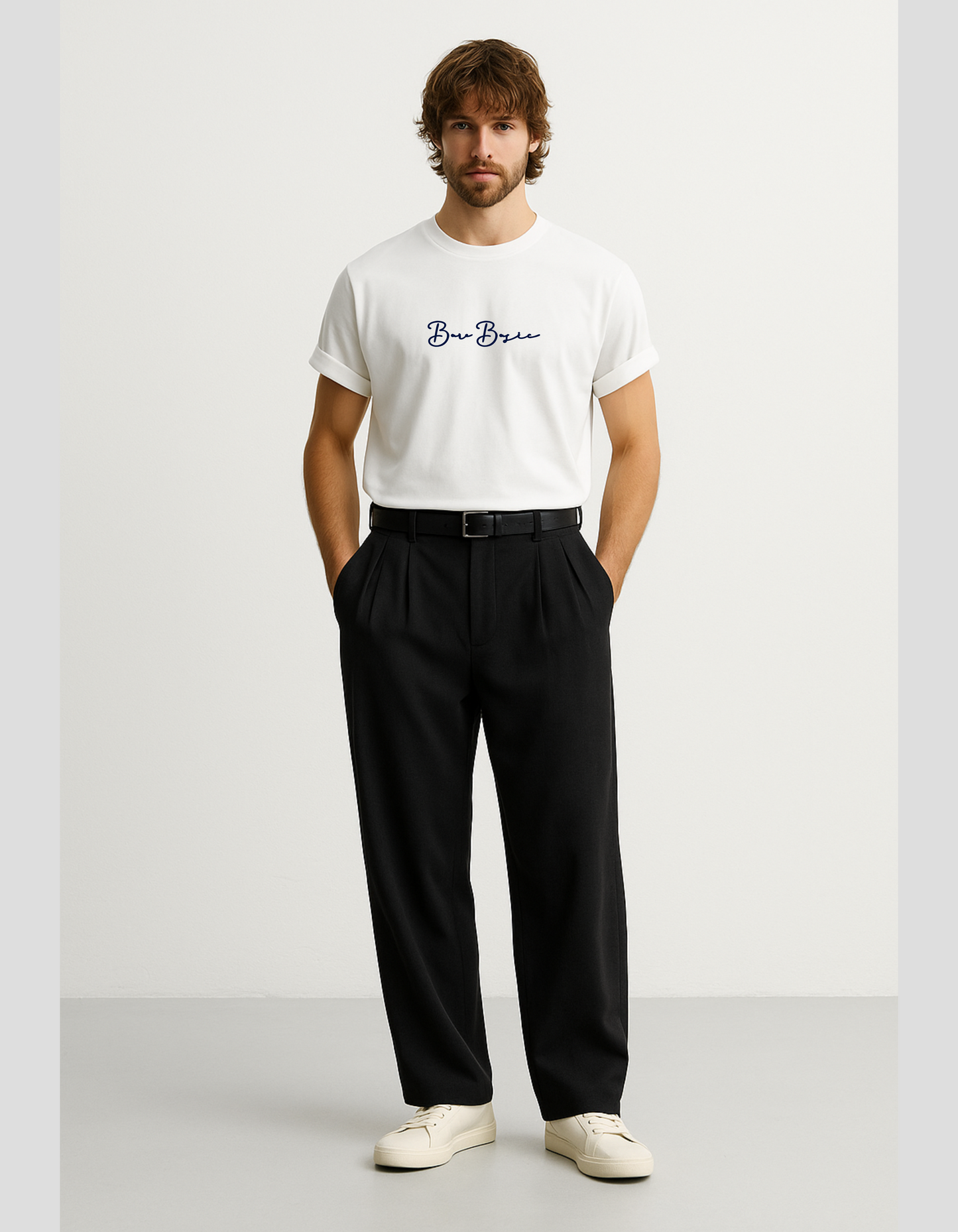 Mughal Vine Oversized T-Shirt – White Unisex Tee