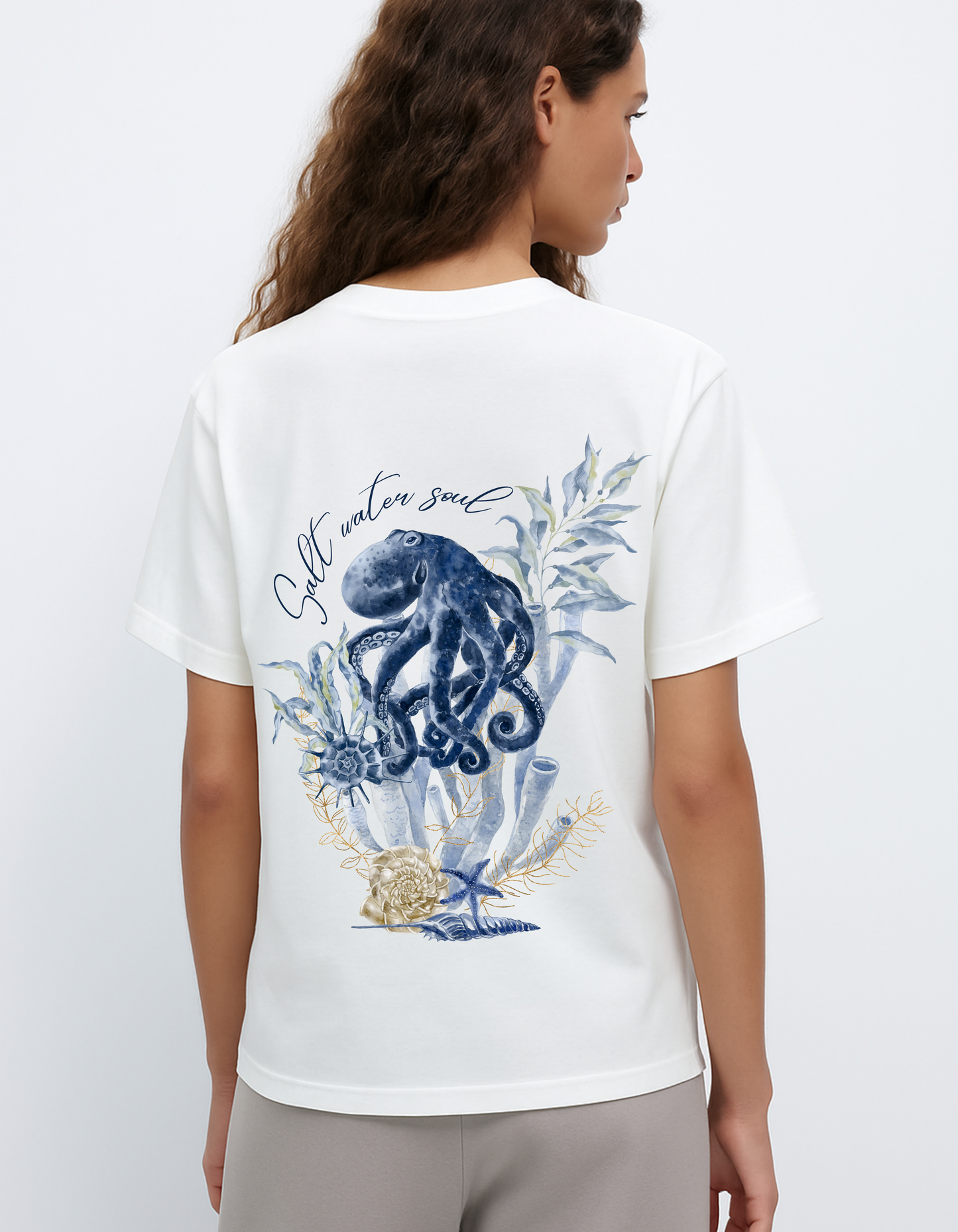 Salt Water Soul – Oversized Unisex T-Shirt