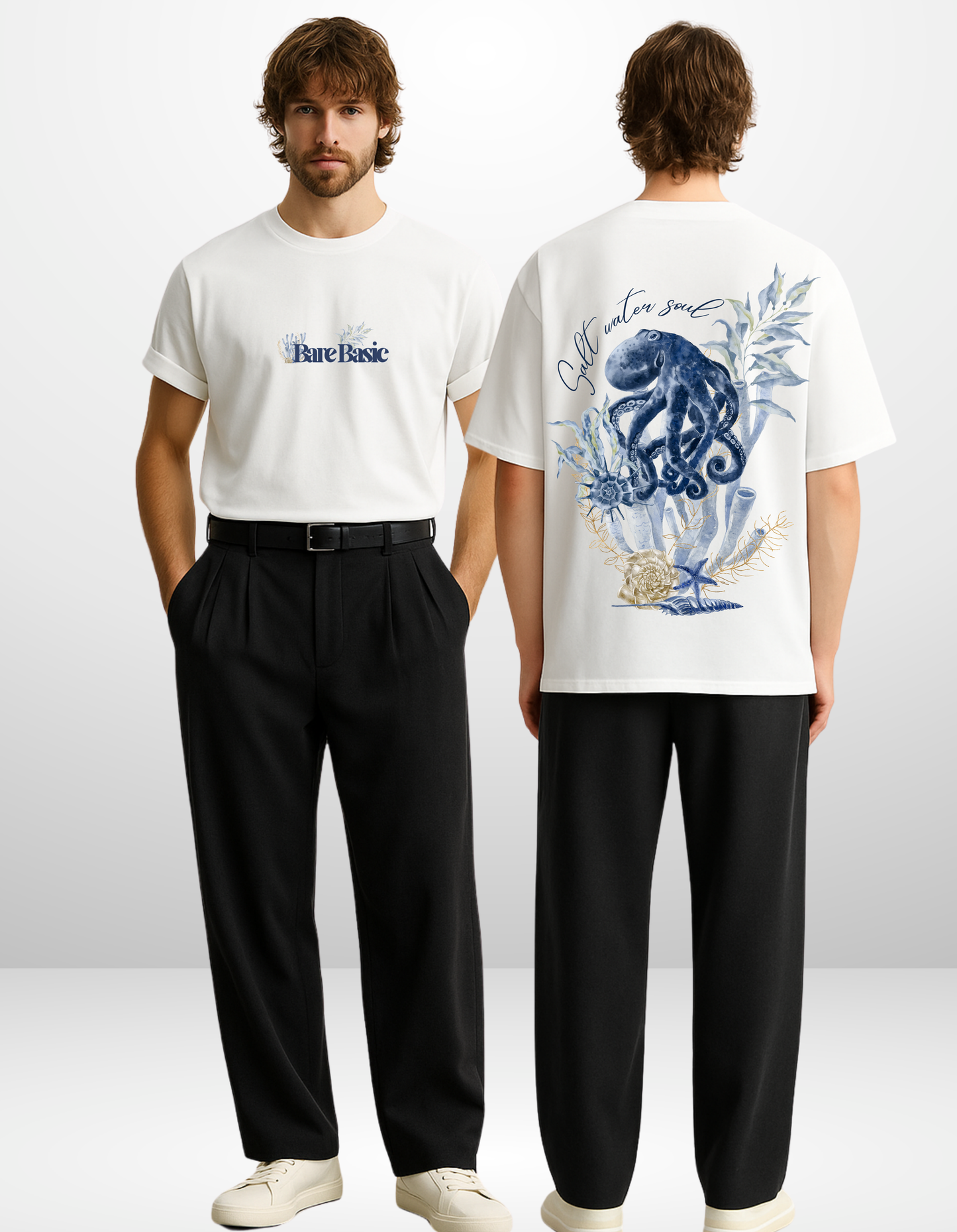 Salt Water Soul – Oversized Unisex T-Shirt