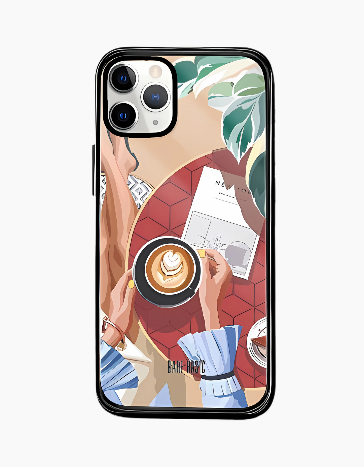 Coffee Date IPhone Glass Case