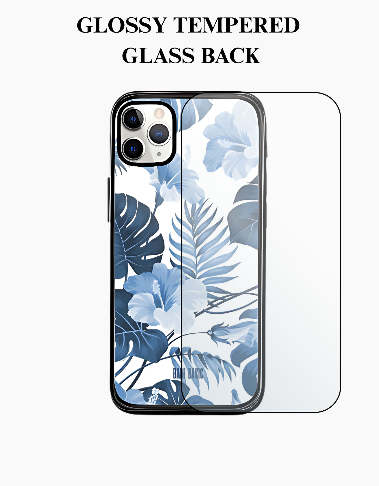Blue Tropic IPhone Glass Case