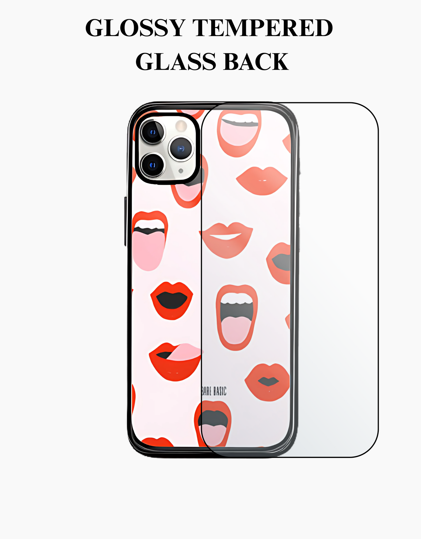 Pop Lips IPhone Glass Case