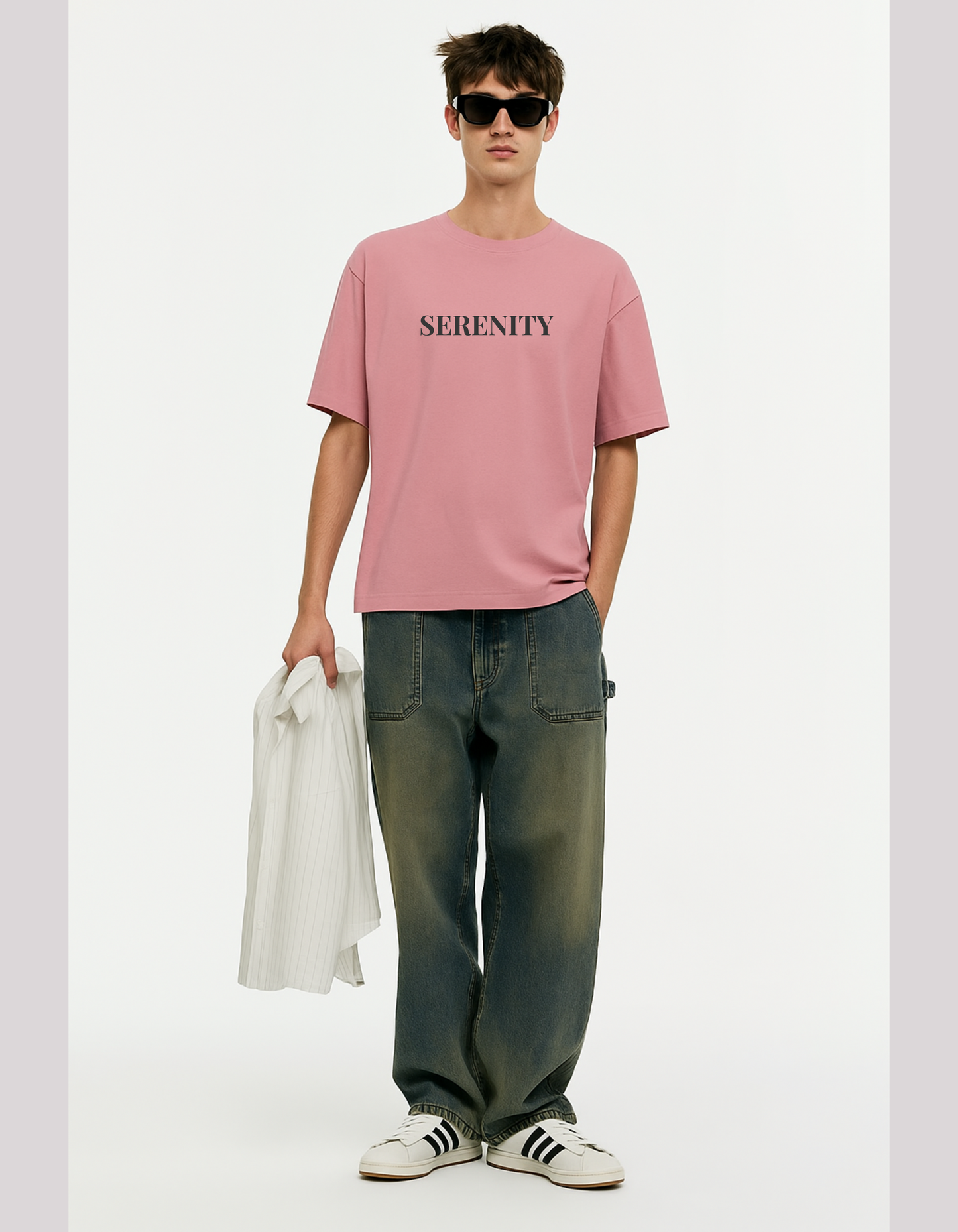 Serenity Bird Window Oversized T-Shirt – Feel Your Fit Collection