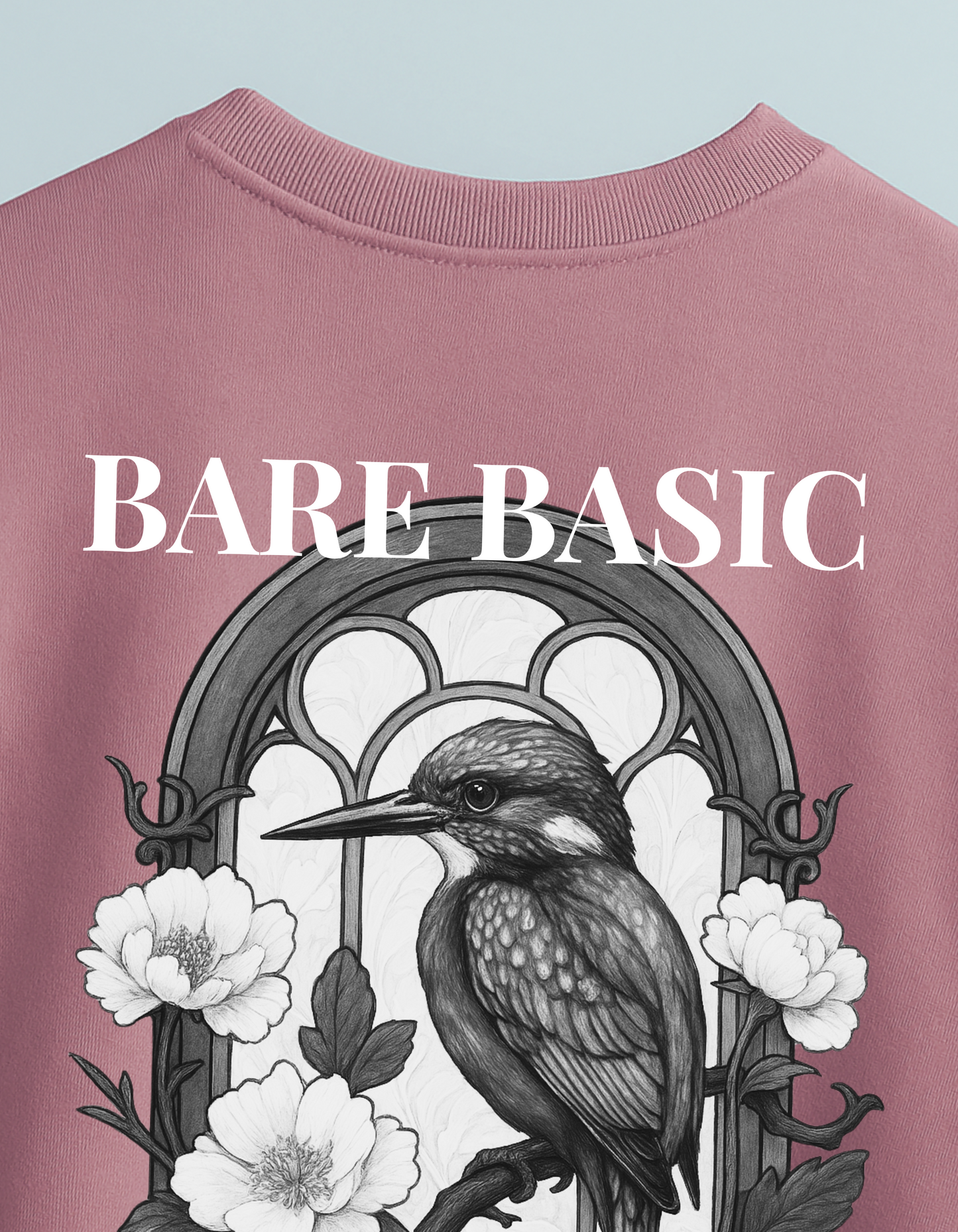 Serenity Bird Window Oversized T-Shirt – Feel Your Fit Collection