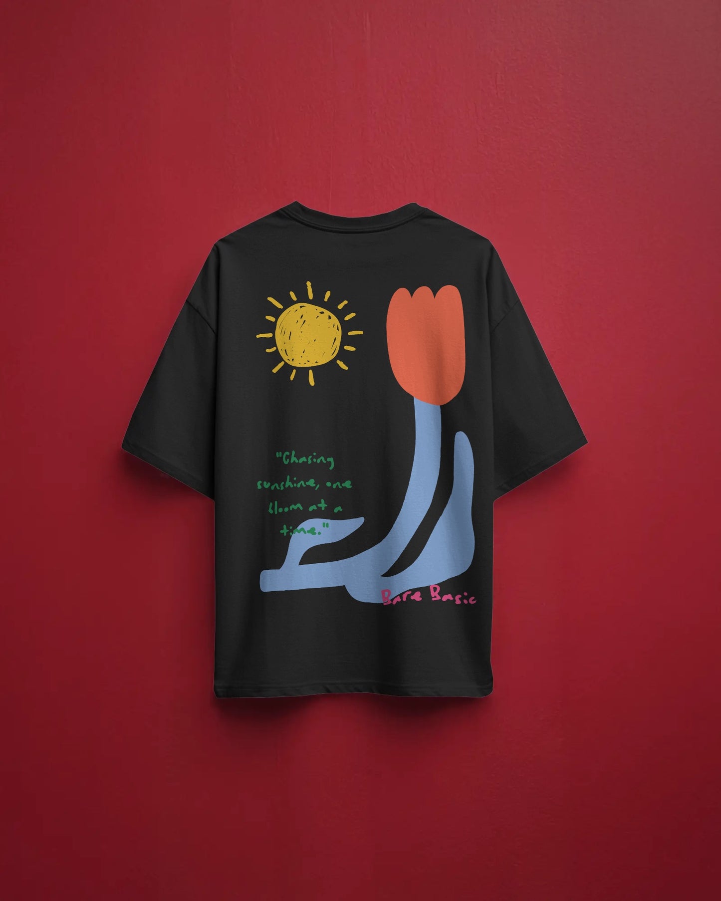 Chasing Sunshine Oversized T-Shirt – Feel Your Fit Edition