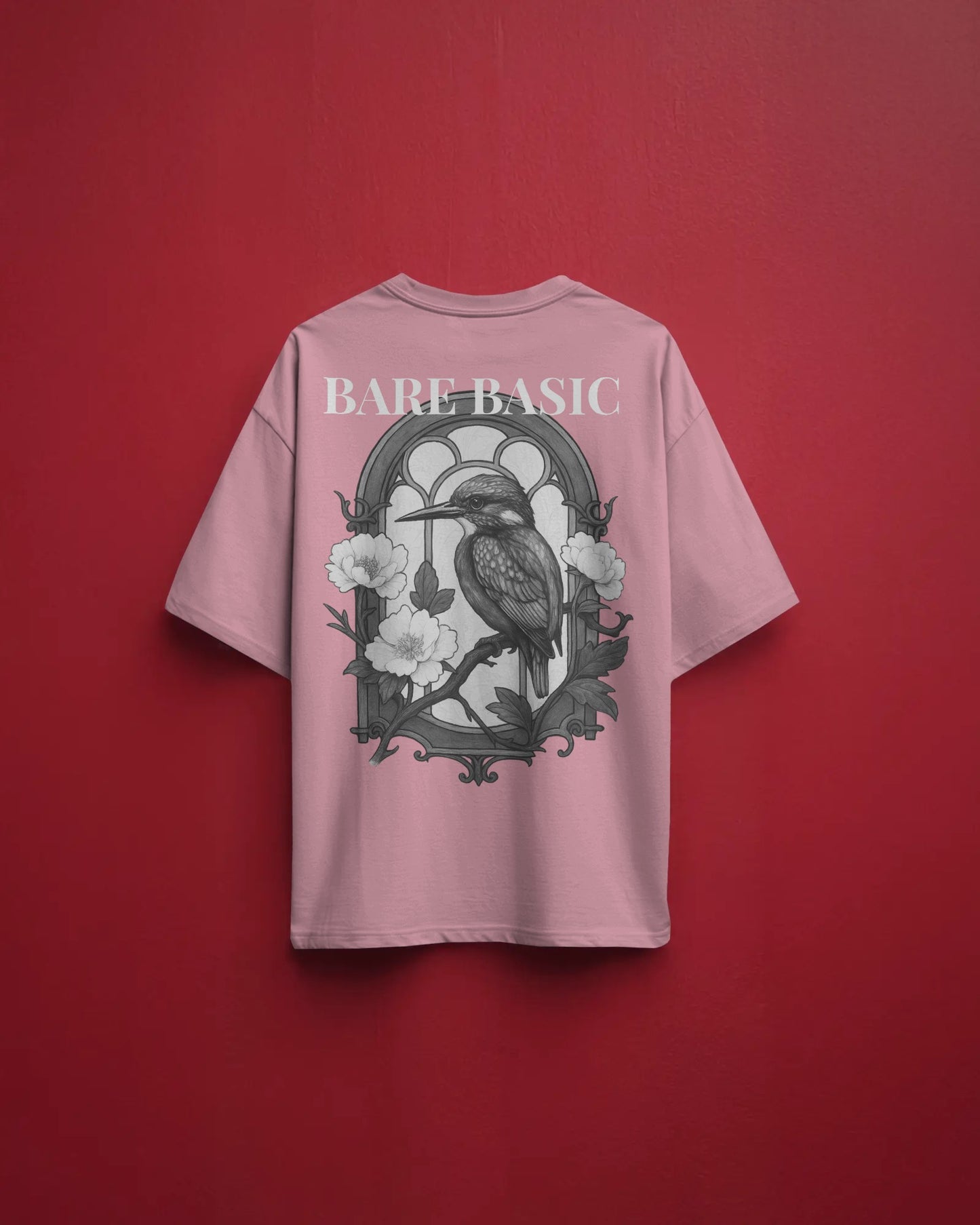 Serenity Bird Window Oversized T-Shirt – Feel Your Fit Collection