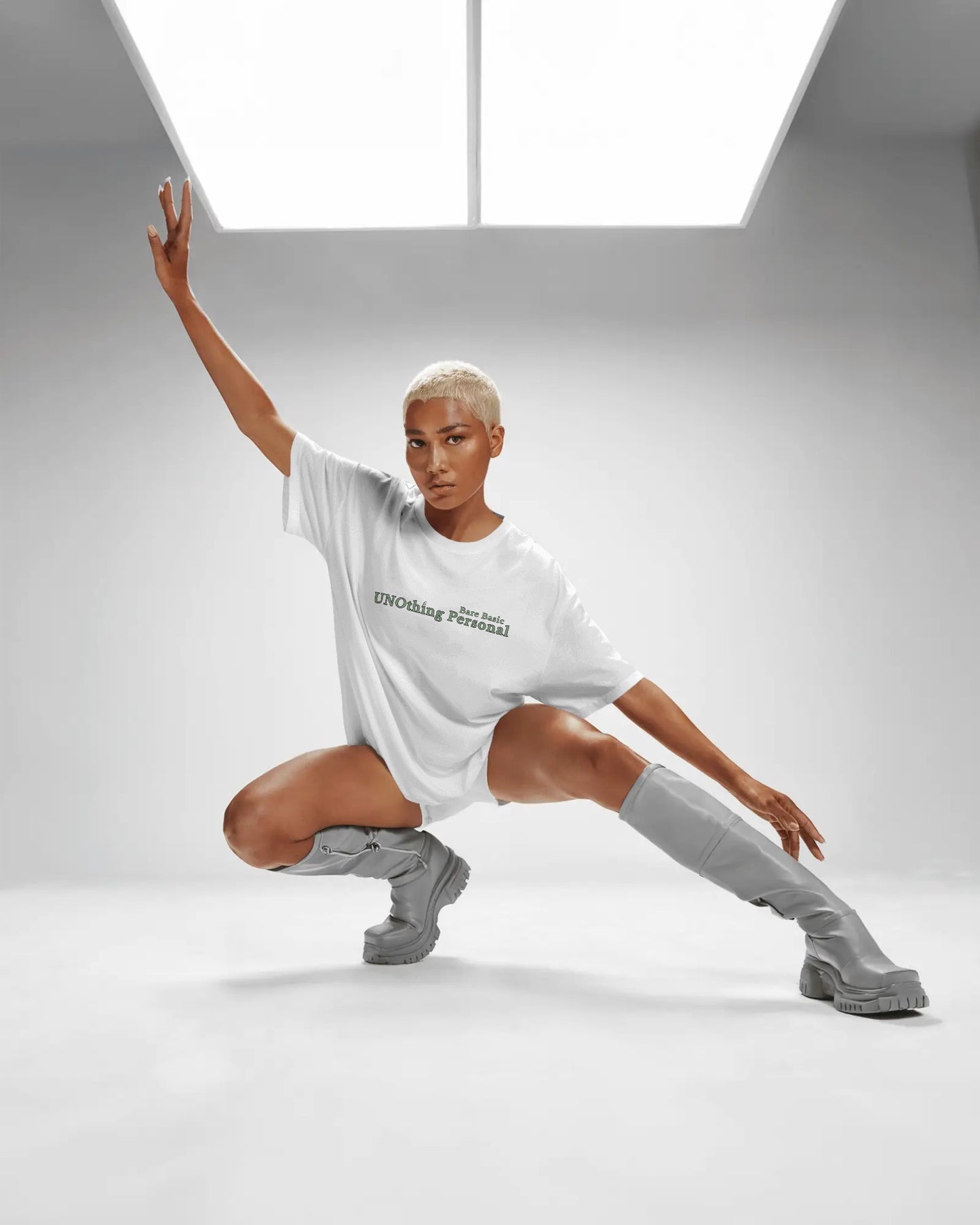 Bare Basic – UNothing Personal & Move Plot Tees | Oversized Cotton Comfort