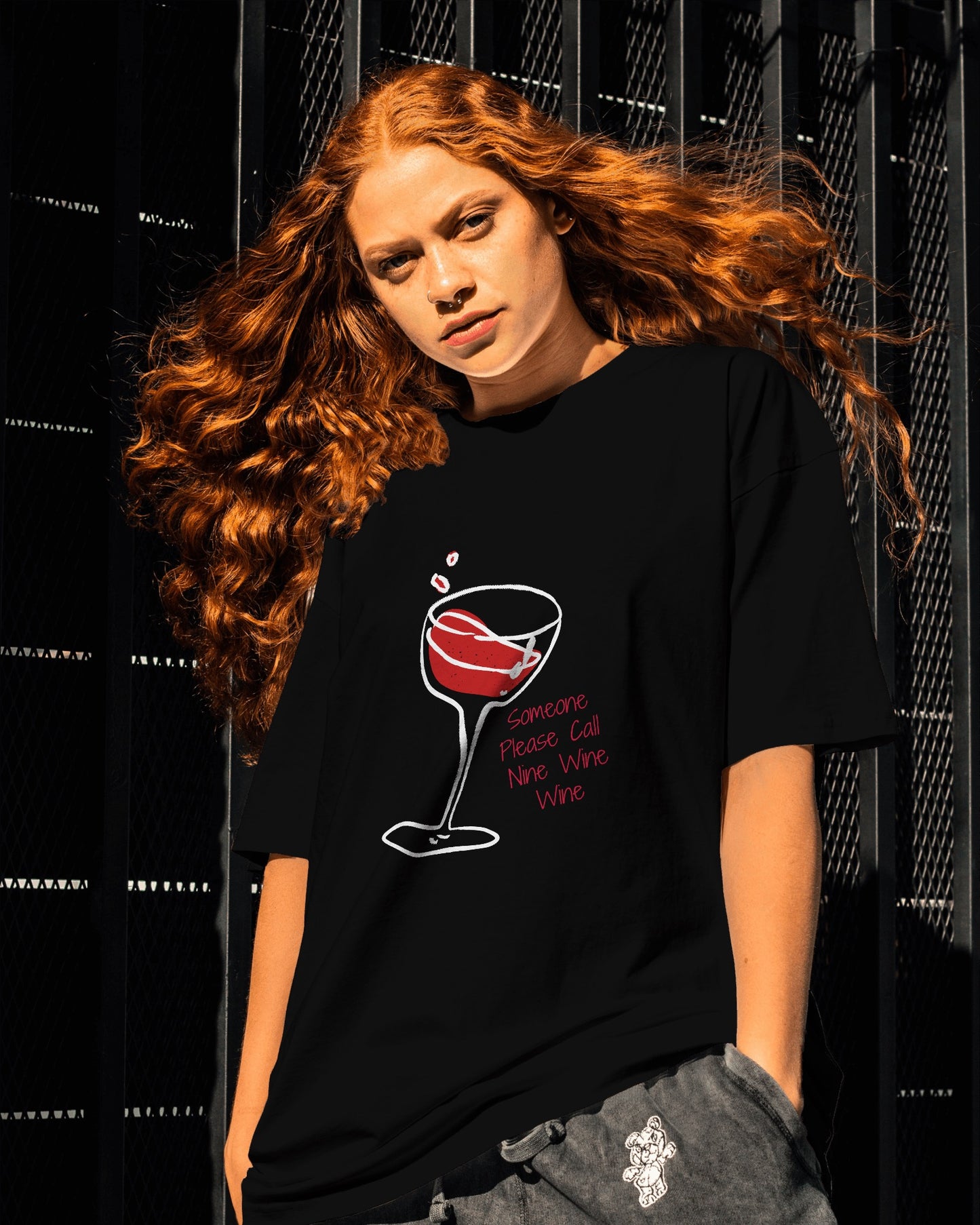 "Someone Please Call Nine Wine" T-Shirt