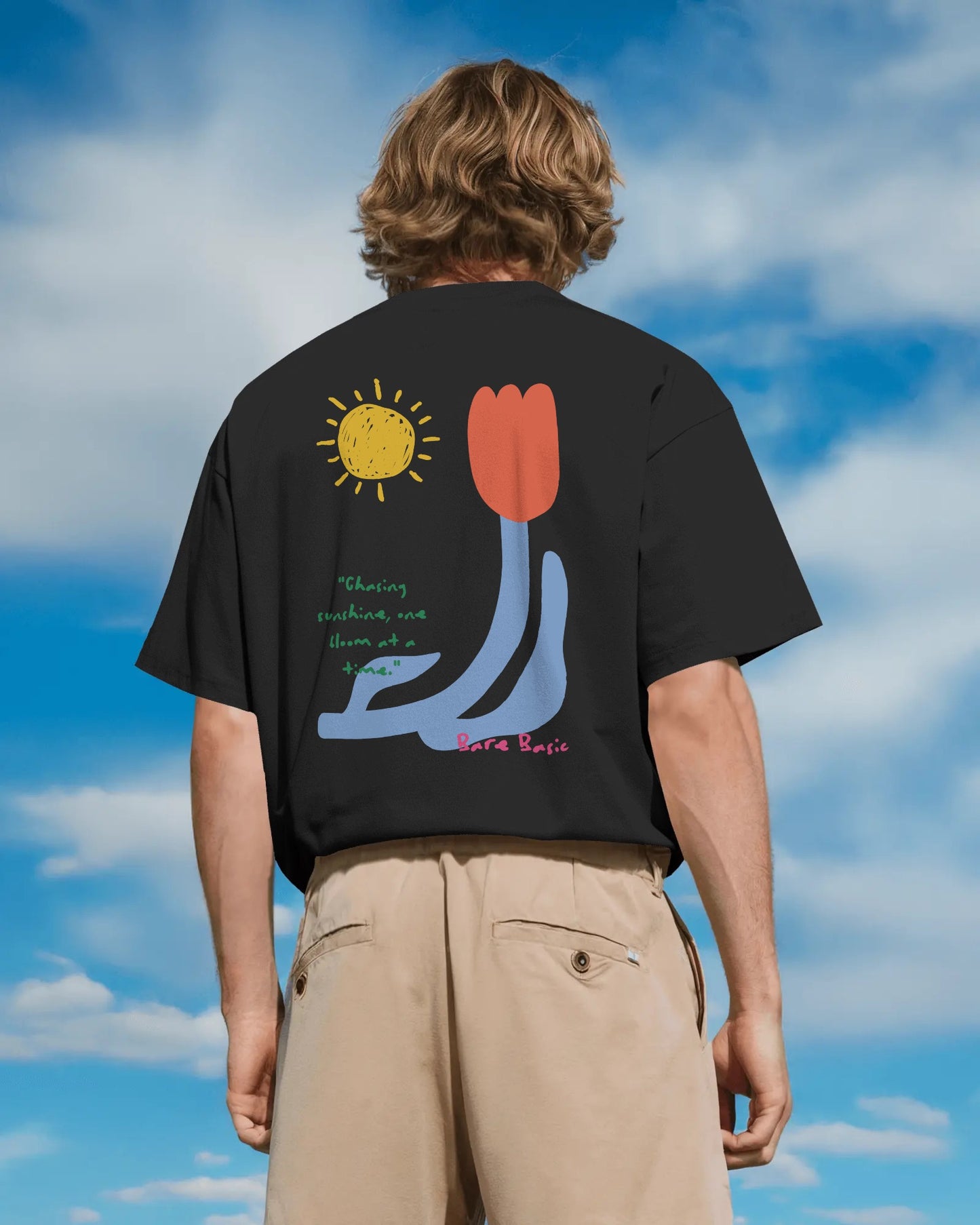 Chasing Sunshine Oversized T-Shirt – Feel Your Fit Edition