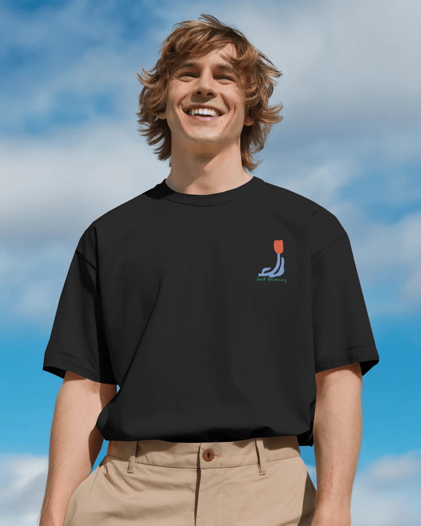 Chasing Sunshine Oversized T-Shirt – Feel Your Fit Edition