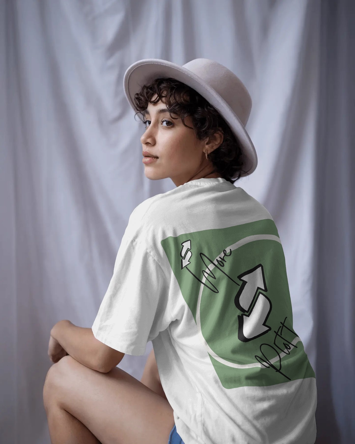 Bare Basic – UNothing Personal & Move Plot Tees | Oversized Cotton Comfort