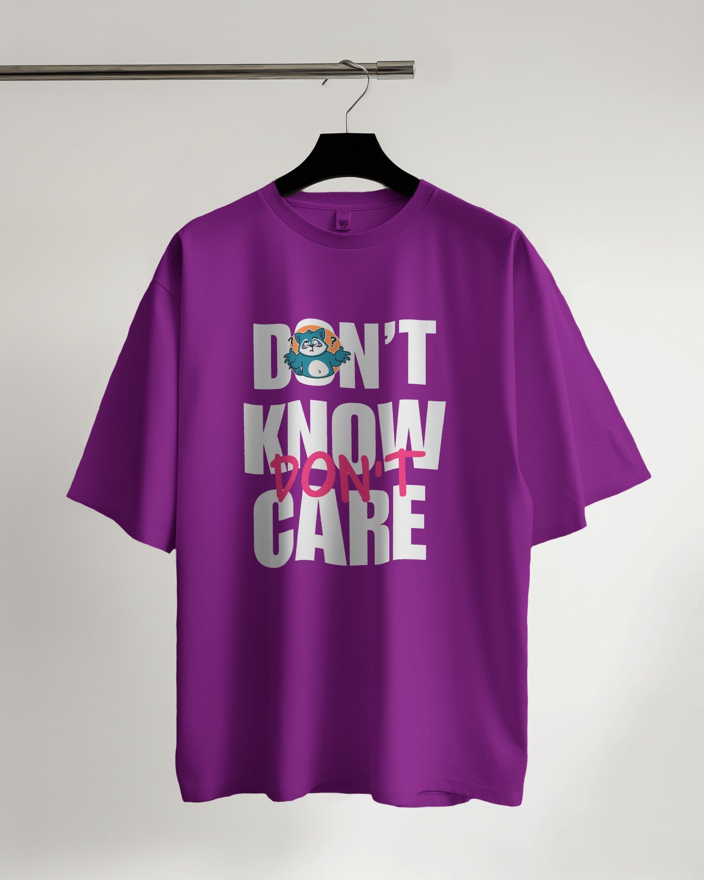 "Don’t Know, Don’t Care" Quirky T-Shirt"