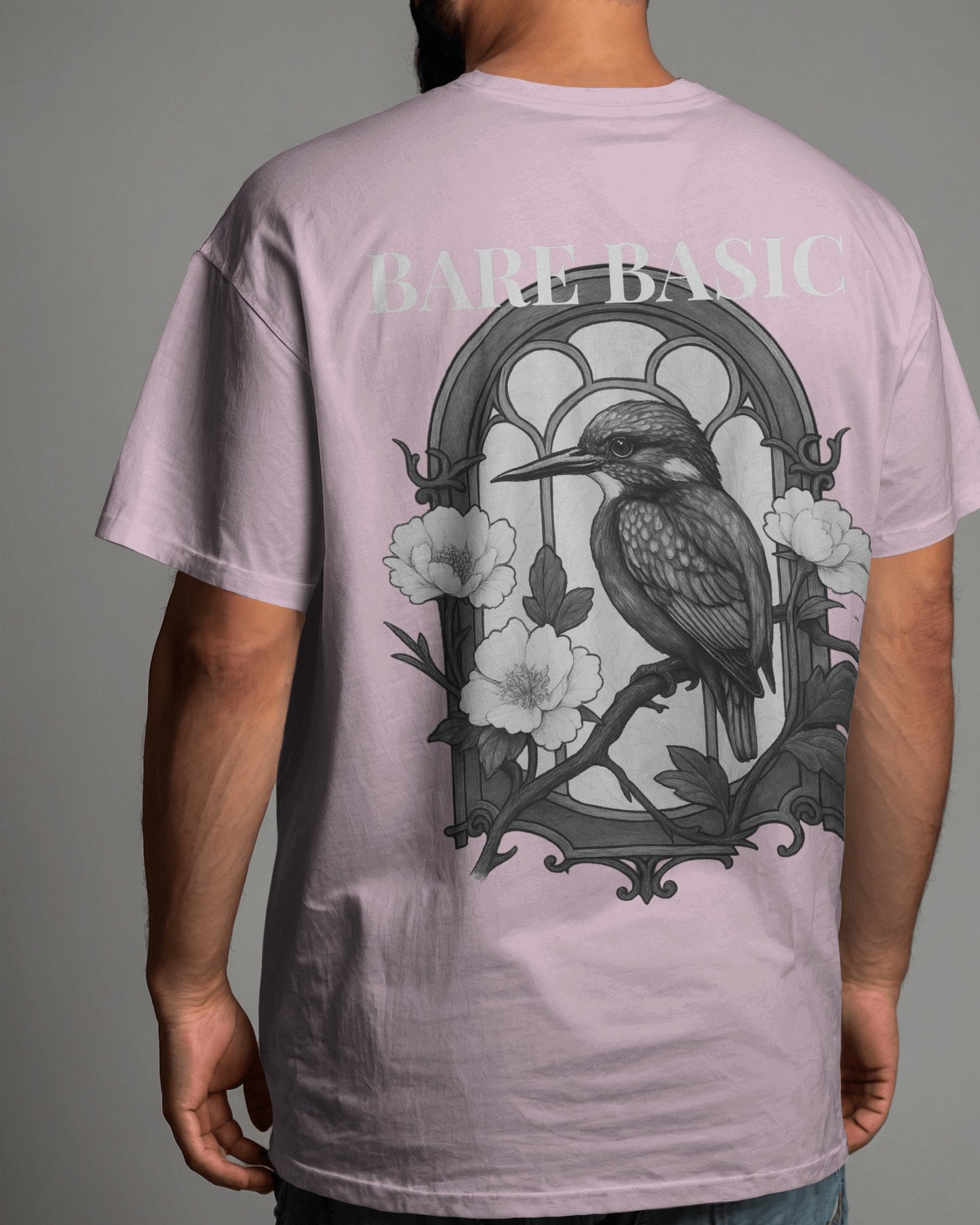 Serenity Bird Window Oversized T-Shirt – Feel Your Fit Collection