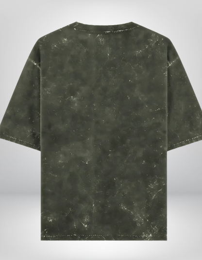 Vintage Olive Green Acid Wash T-Shirt