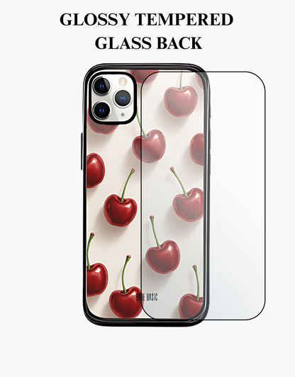 Cherry Pop Gloss IPhone Glass Case