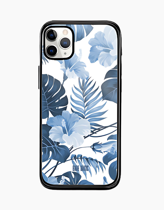 Blue Tropic IPhone Glass Case