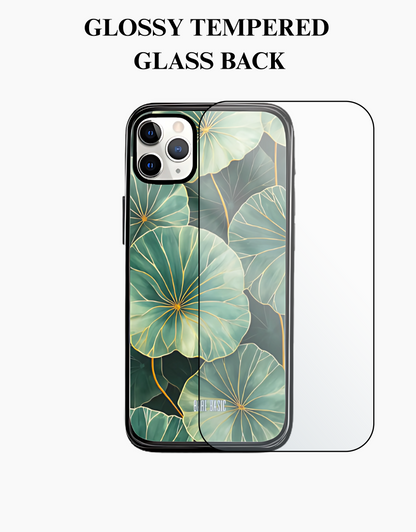 Lotus Luxe IPhone Glass Case