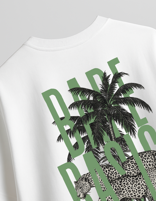 Tropic Treat Oversized T-Shirt – Jungle Print | Bare Basic Feel Your Fit