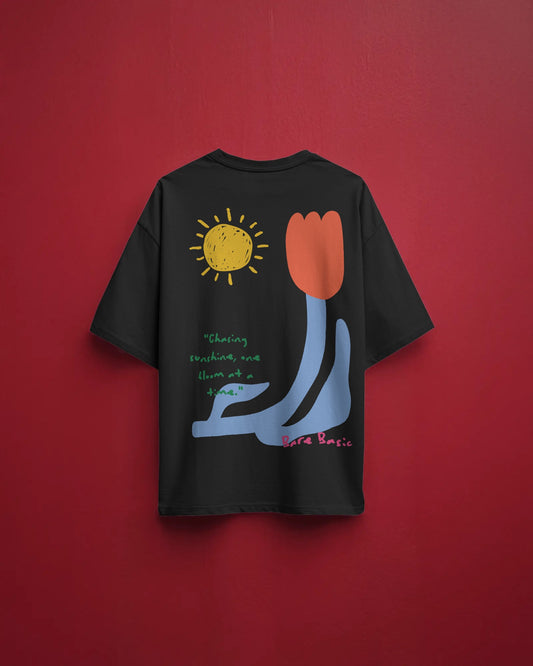 Chasing Sunshine Oversized T-Shirt – Feel Your Fit Edition