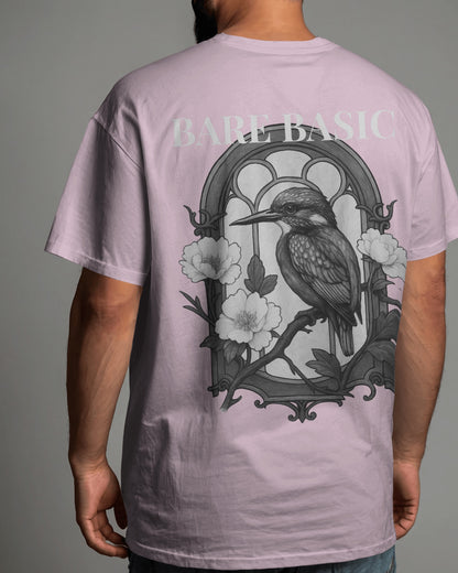 Serenity Bird Window Oversized T-Shirt – Feel Your Fit Collection